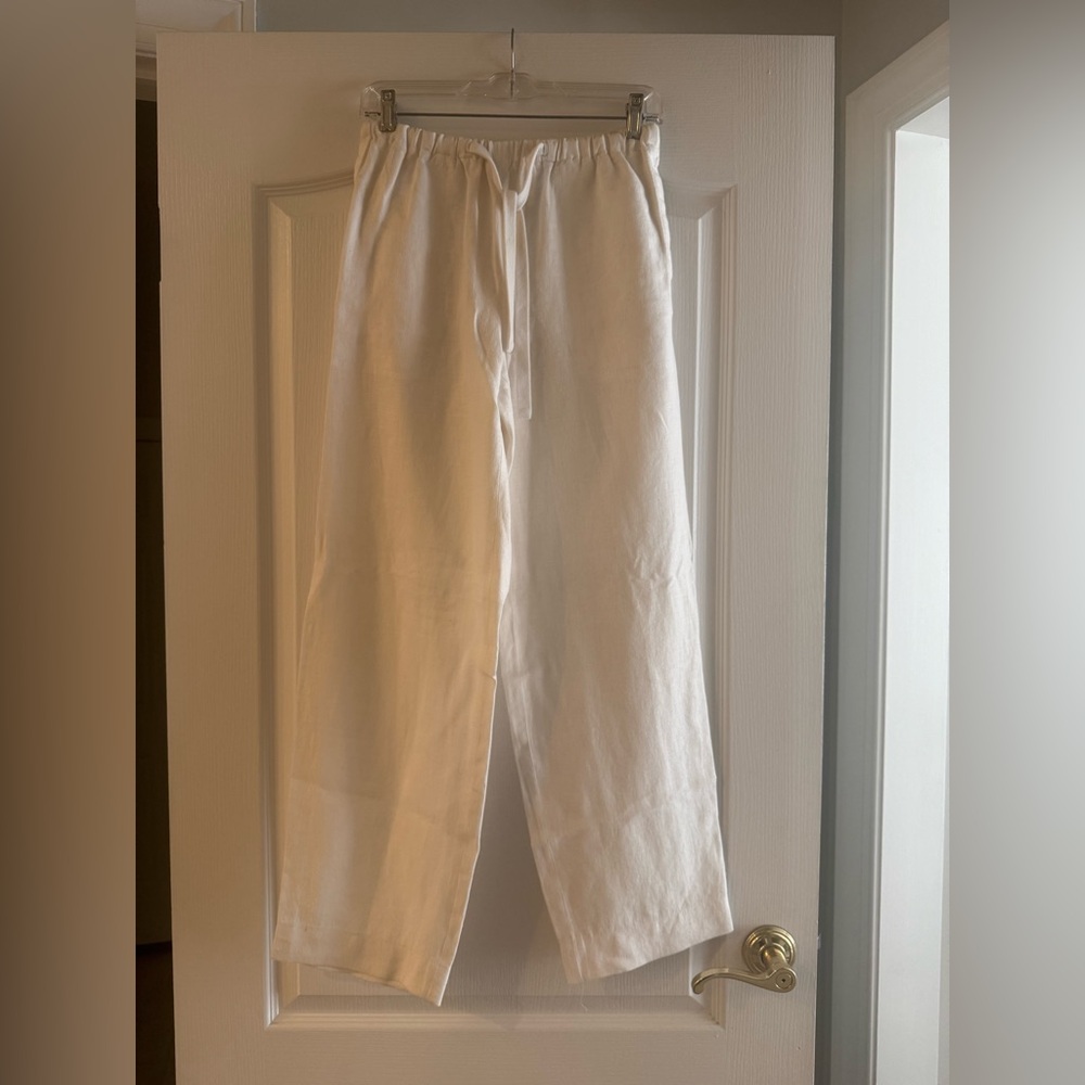 Vince White Women’s drawstring pants